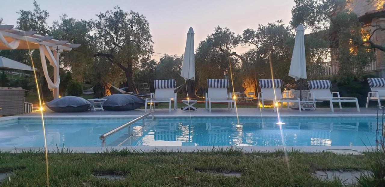 Fokas Luxury Villa Prínos Exteriér fotografie