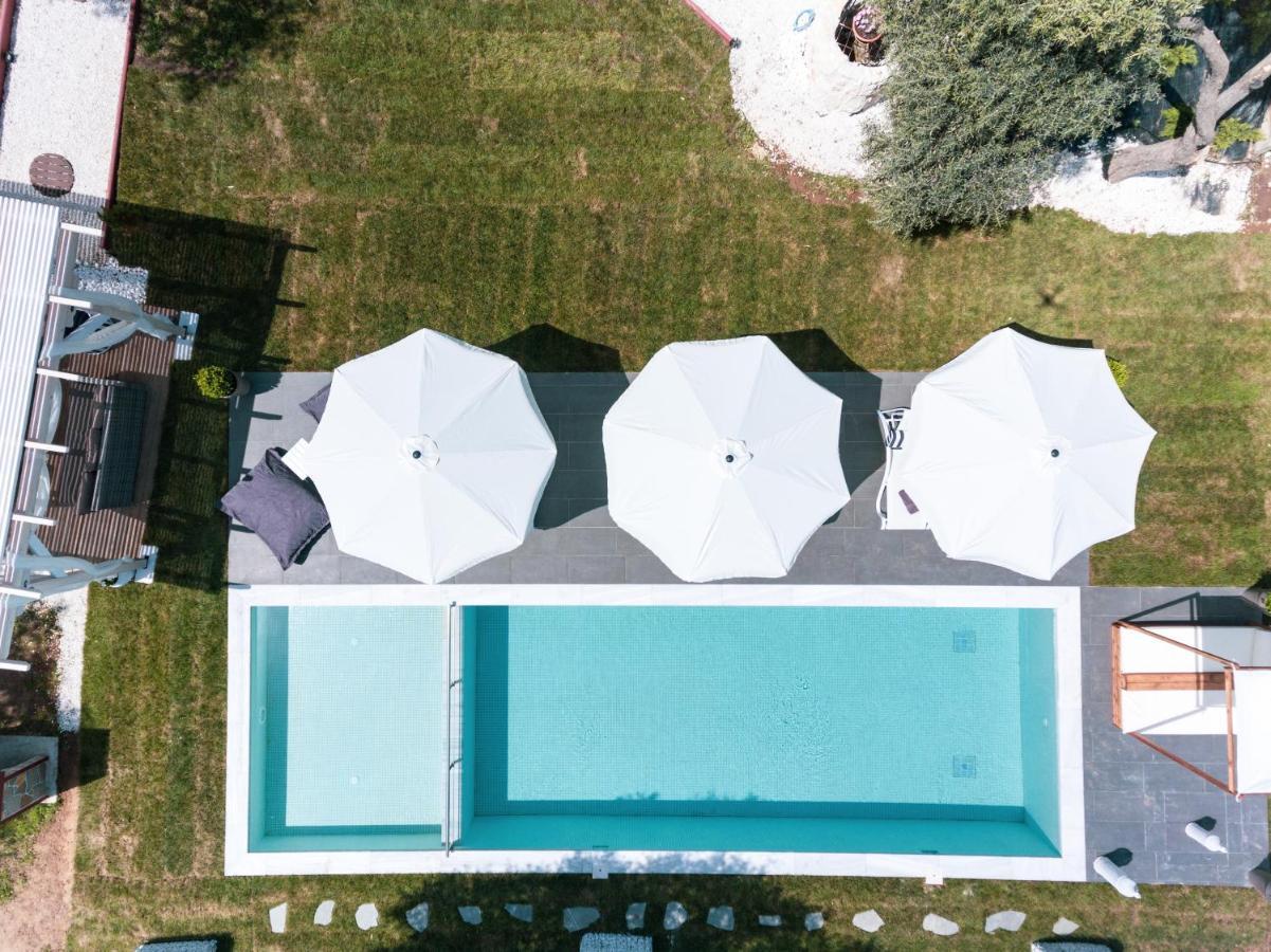 Fokas Luxury Villa Prínos Exteriér fotografie