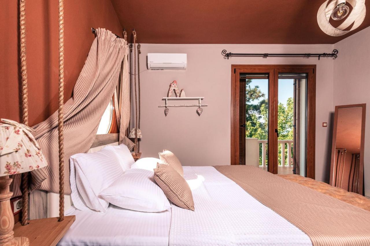 Fokas Luxury Villa Prínos Exteriér fotografie