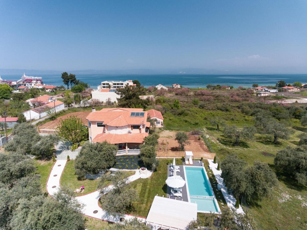 Fokas Luxury Villa Prínos Exteriér fotografie
