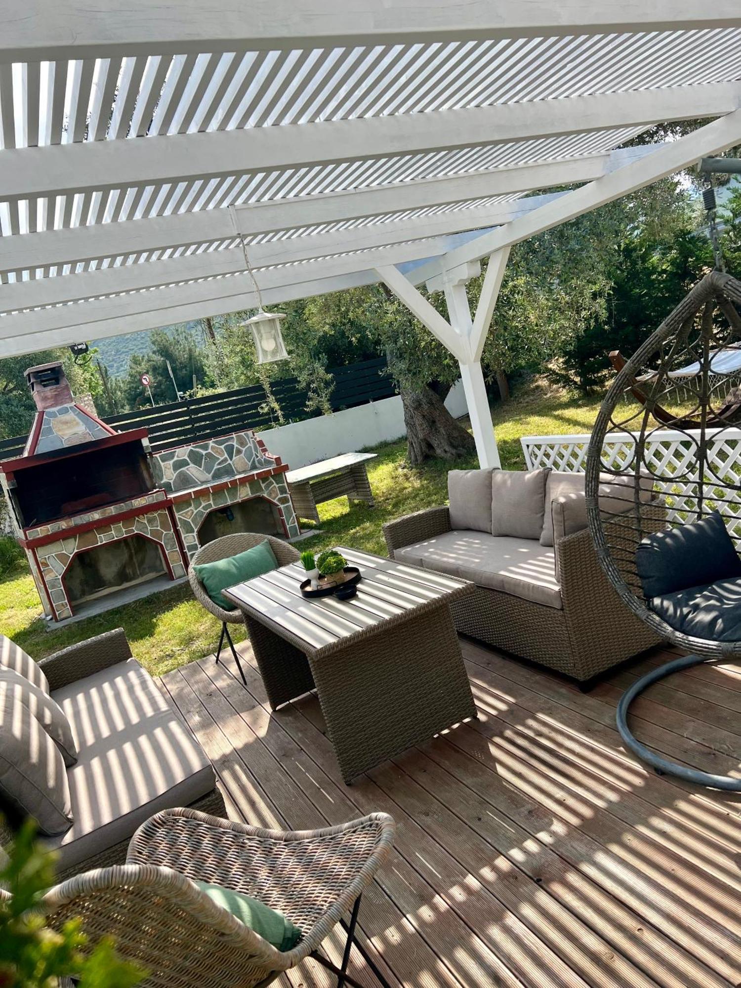 Fokas Luxury Villa Prínos Exteriér fotografie