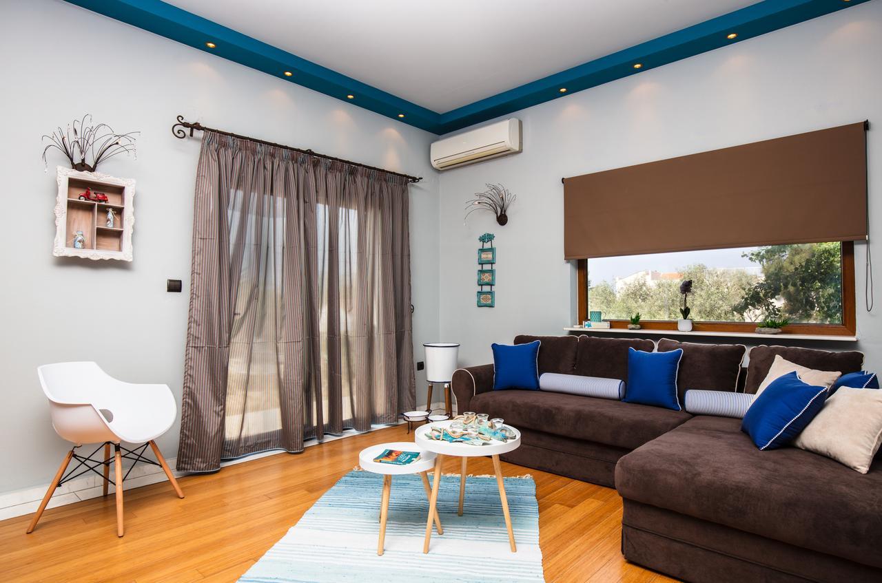 Fokas Luxury Villa Prínos Exteriér fotografie