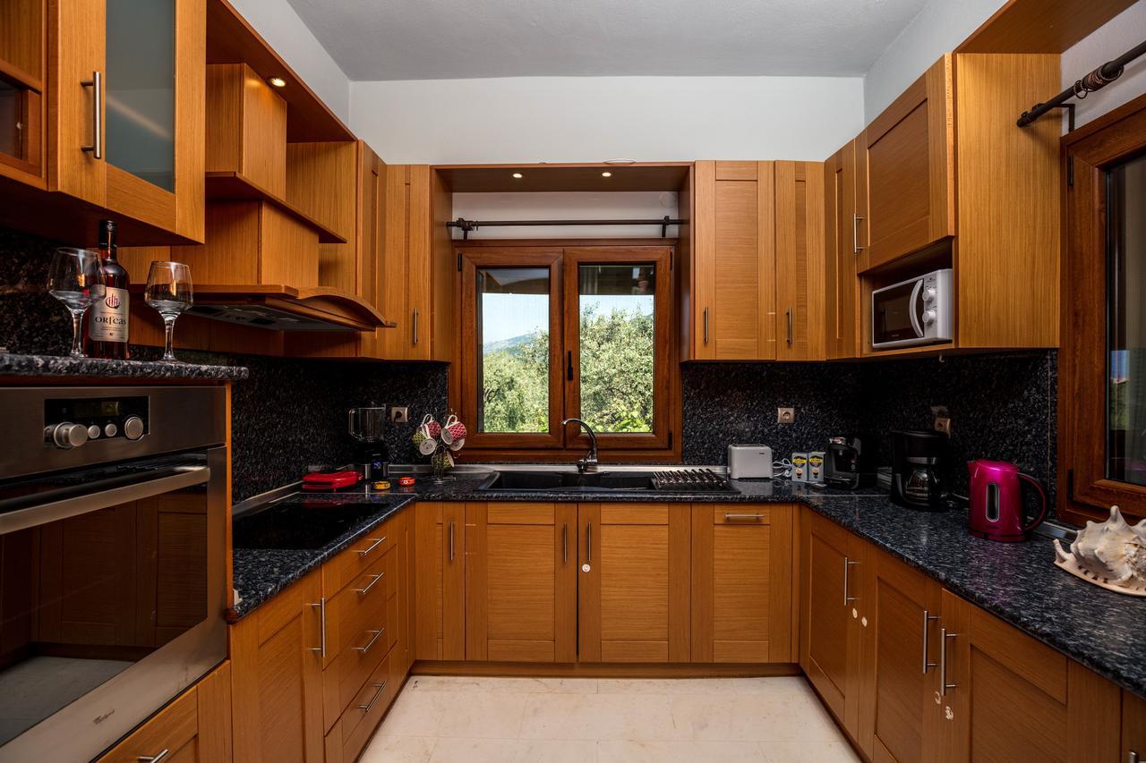 Fokas Luxury Villa Prínos Exteriér fotografie