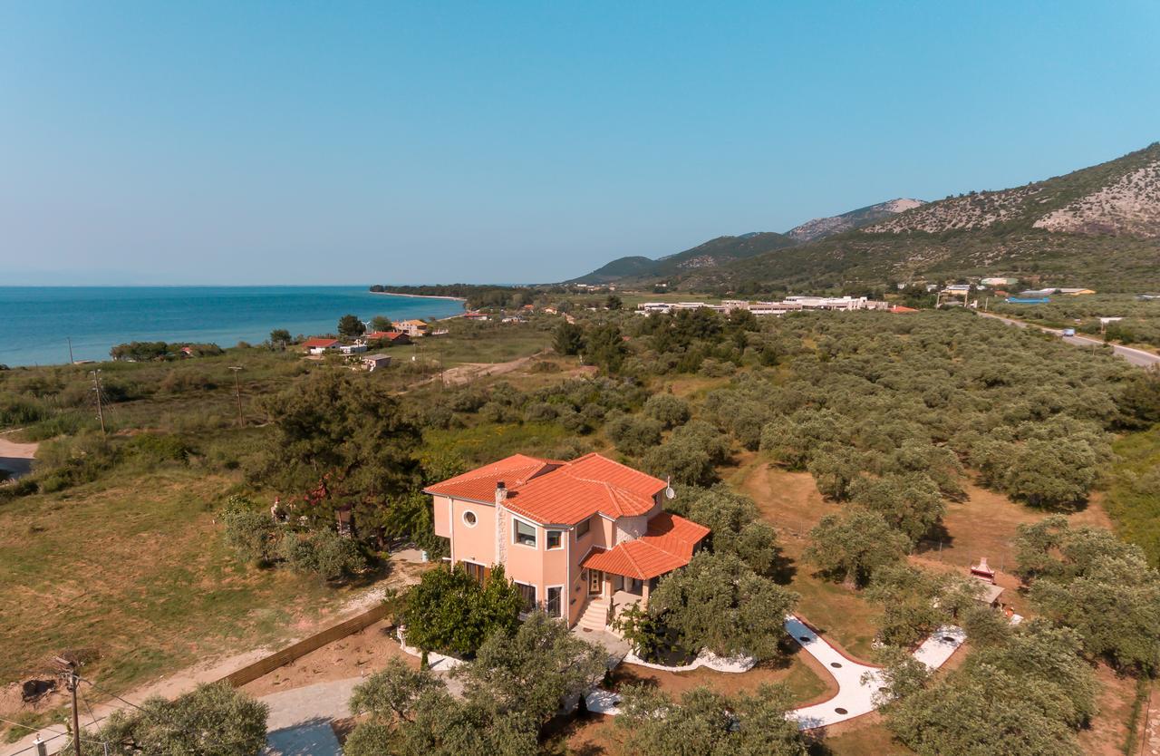 Fokas Luxury Villa Prínos Exteriér fotografie