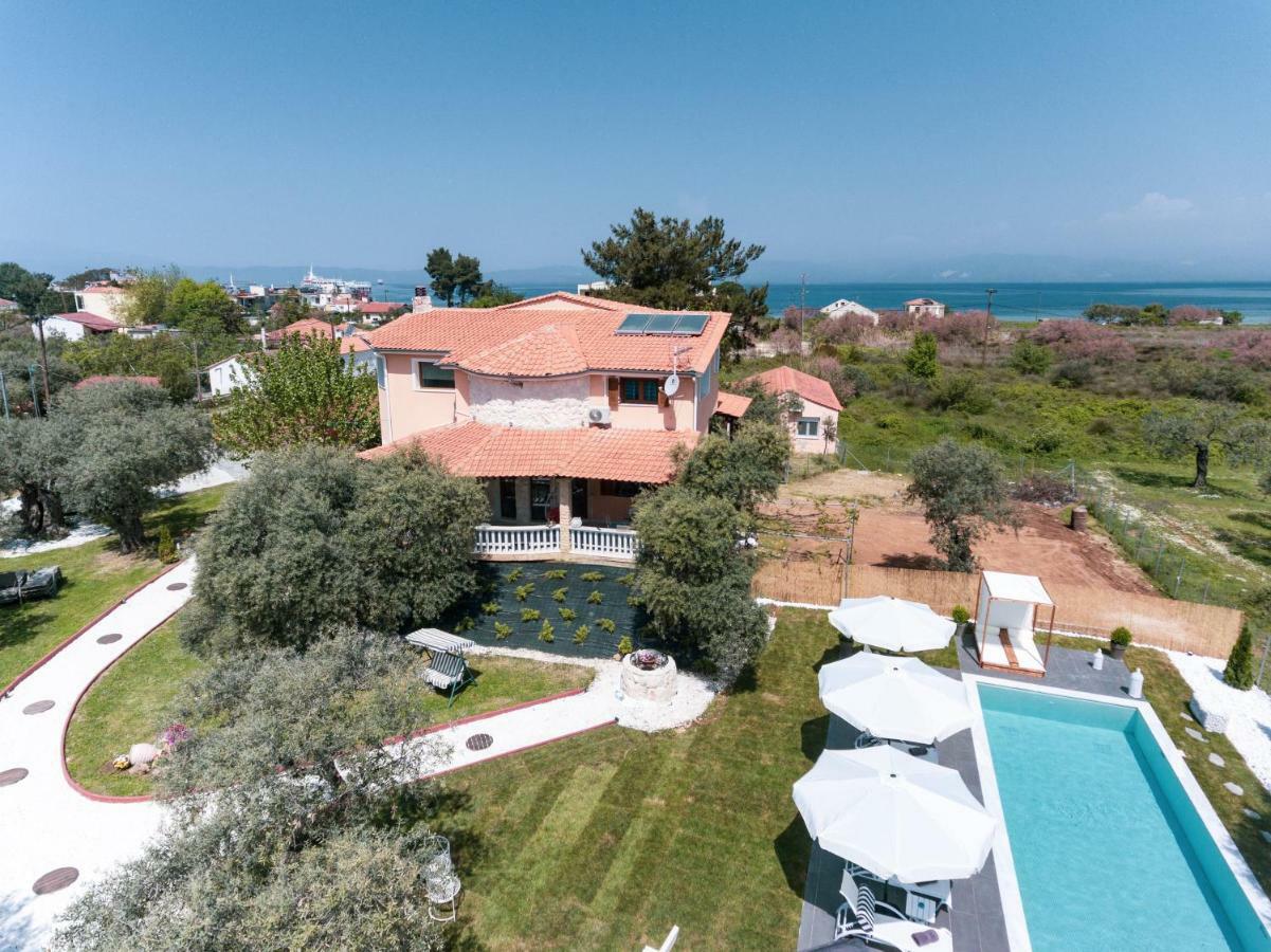 Fokas Luxury Villa Prínos Exteriér fotografie
