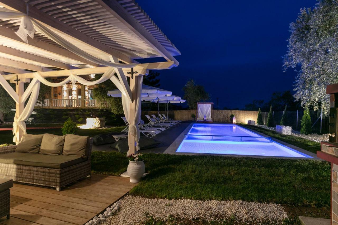 Fokas Luxury Villa Prínos Exteriér fotografie