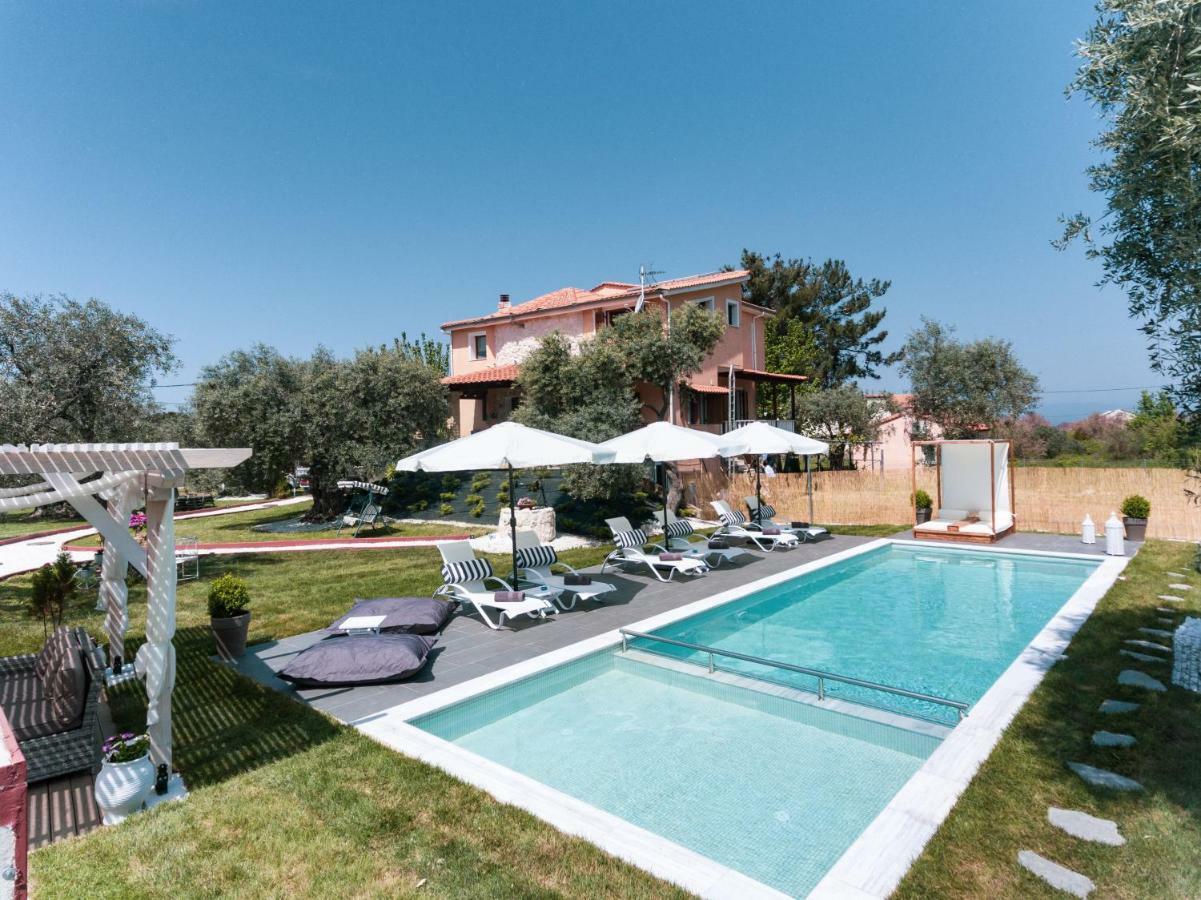 Fokas Luxury Villa Prínos Exteriér fotografie