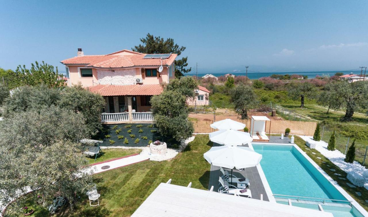 Fokas Luxury Villa Prínos Exteriér fotografie