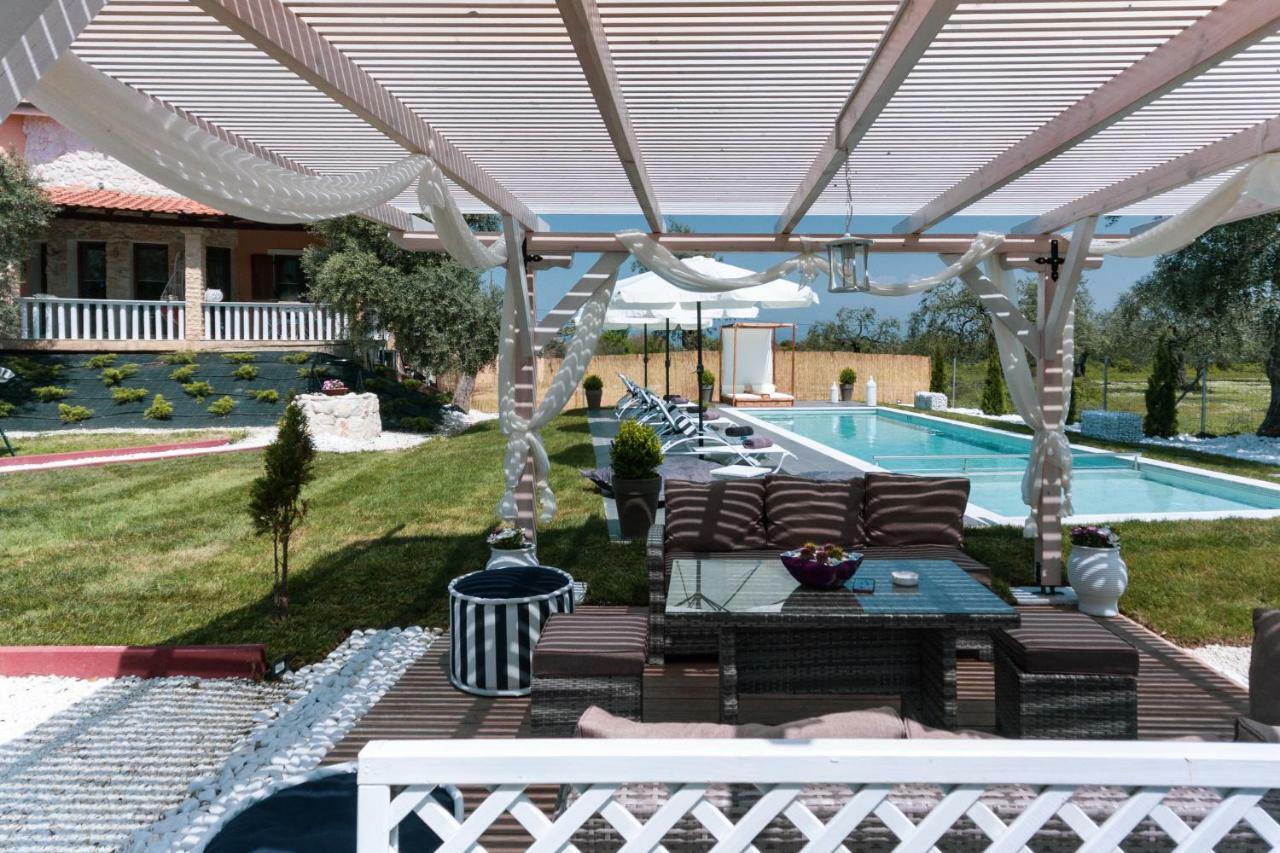 Fokas Luxury Villa Prínos Exteriér fotografie